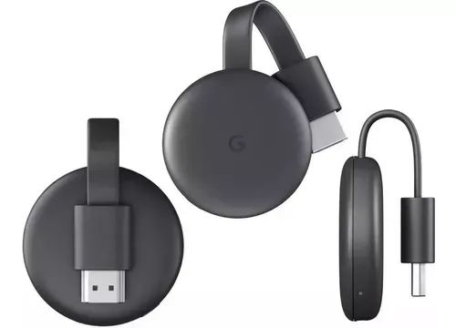 Google Chromecast SKU: GA00439 3ª geração Full HD carvão - Foto 3
