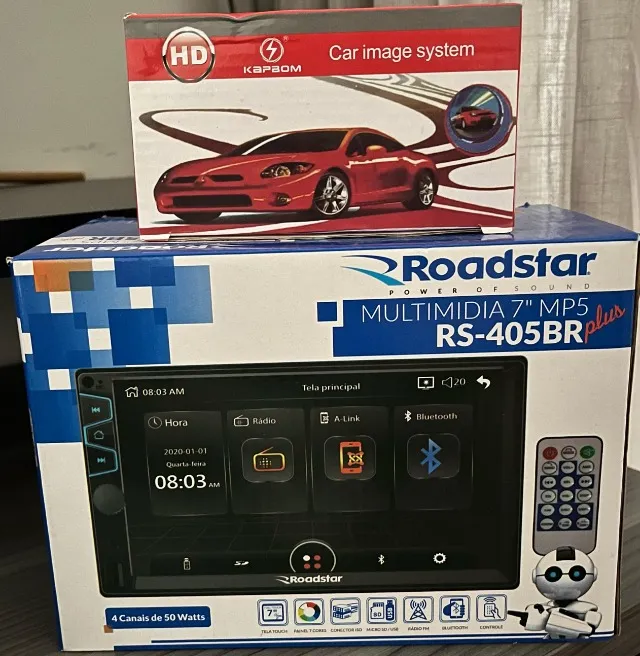 MULTIMIDIA ROADSTAR 7" RS-405BR + CAMERA DE RÉ