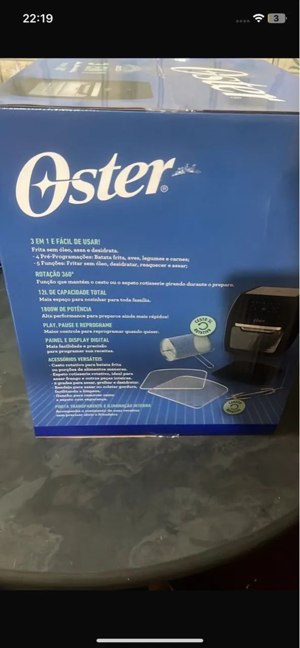 Fritadeira Oster 3 em 1 - Sem óleo - Foto 2