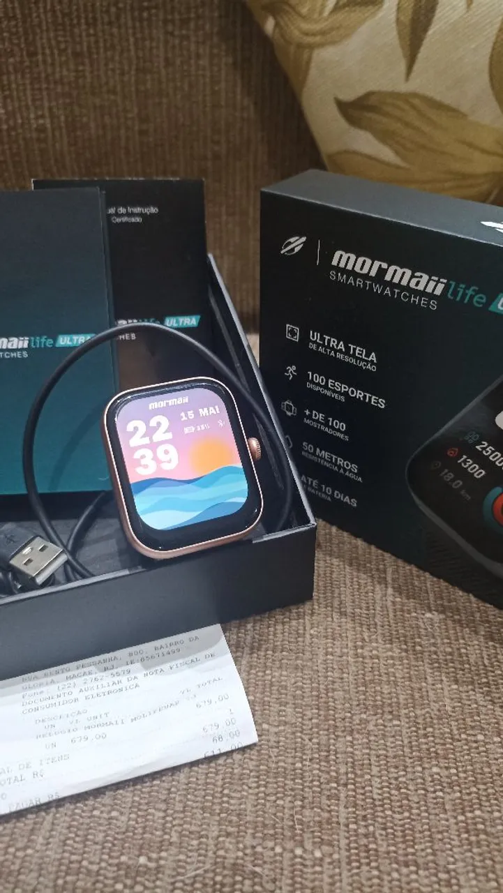 Smartwatch Mormaii Life Ultra