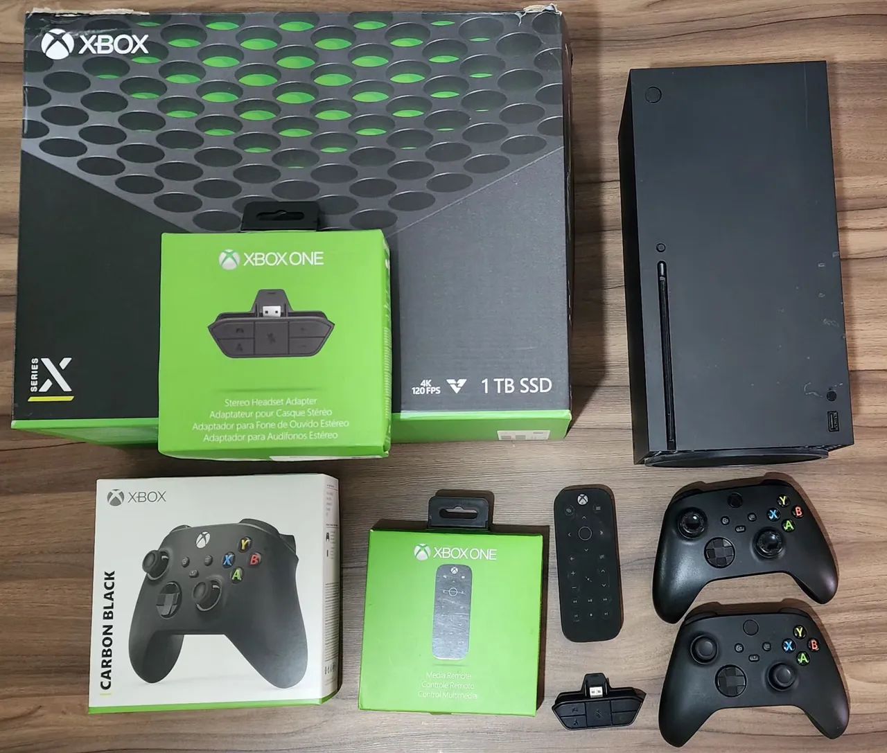 XBOX SERIES X 1tb 2 controles