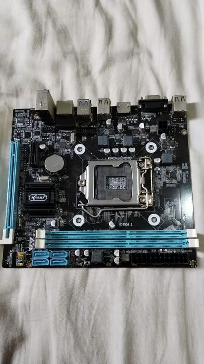 Placa Mãe KP-H81 Lga1150 Chipset Intel H81 6gb Usb 3.0 Ddr3 (Com Defeito)