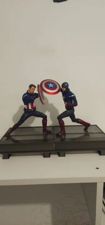 Diorama Capitão América - 1/10 Iron Studios