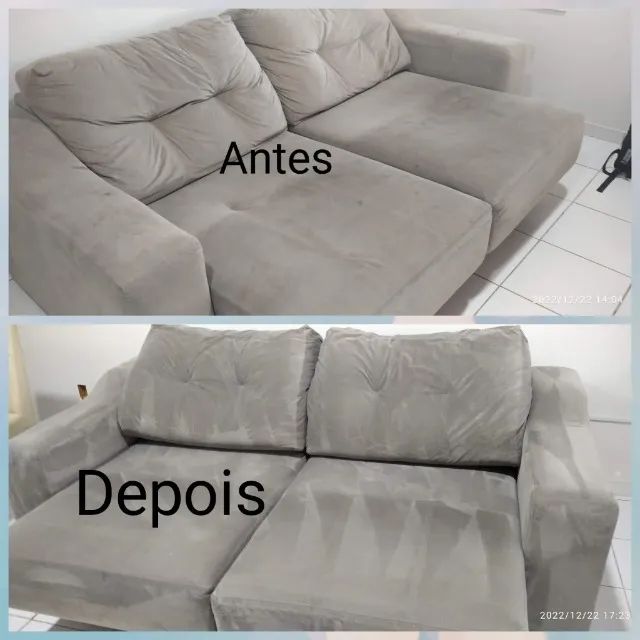 HIGIENIZAÇÃO E LIMPEZA DE SOFÁ E CAMA - Foto 4