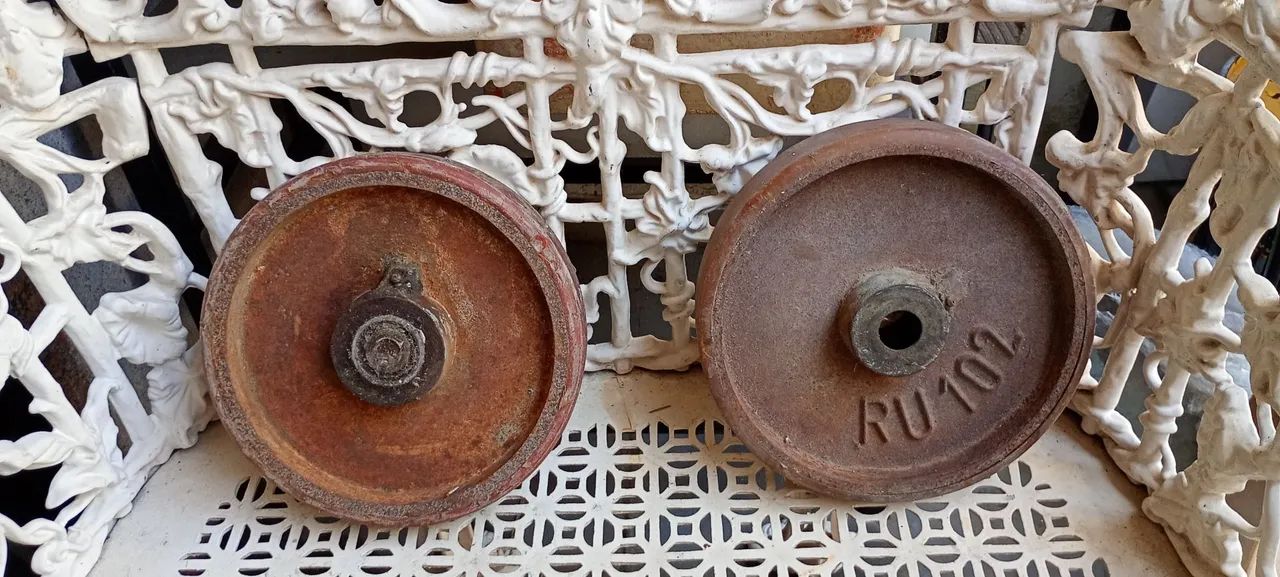 Rodas  de ferro industrial  - Foto 3