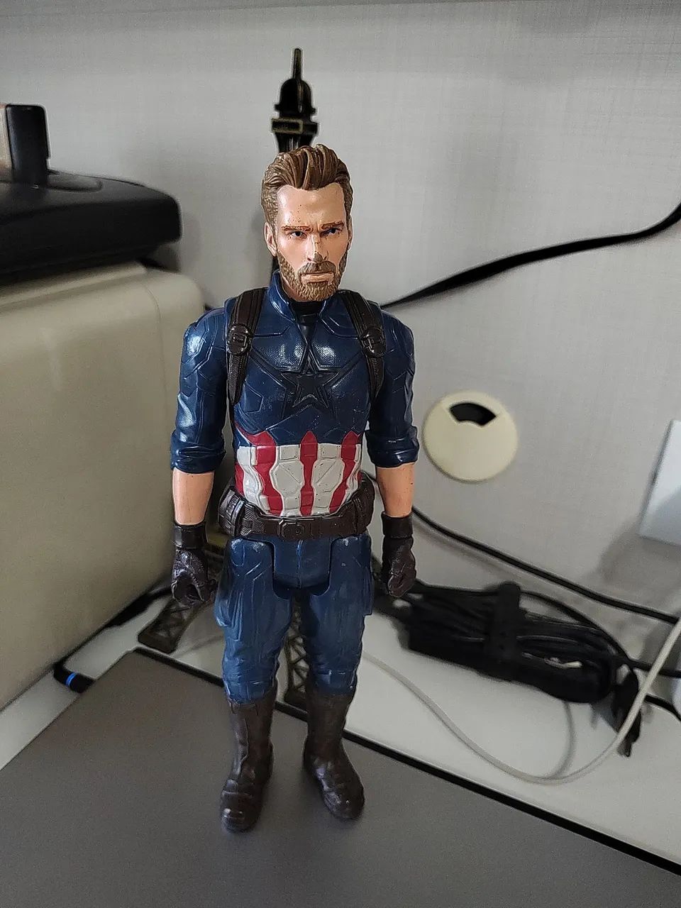Boneco Capitão América Marvel Avengers Hasbro 2017 Original  - Foto 5