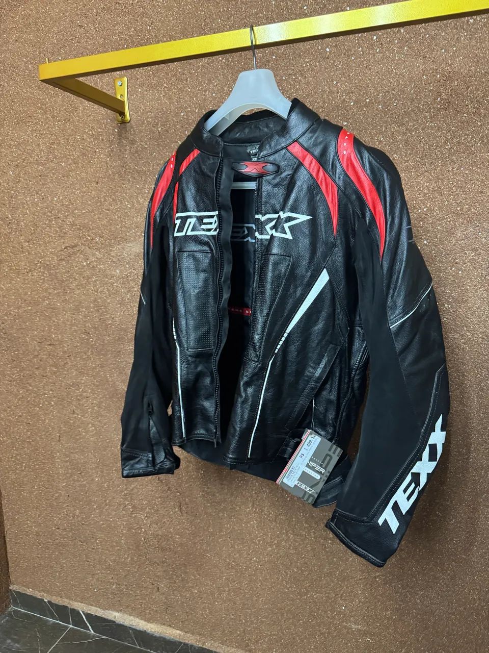 Motoqueiro Jaqueta Couro Texx Jaqueta Couro Moto Texx Cyberdog