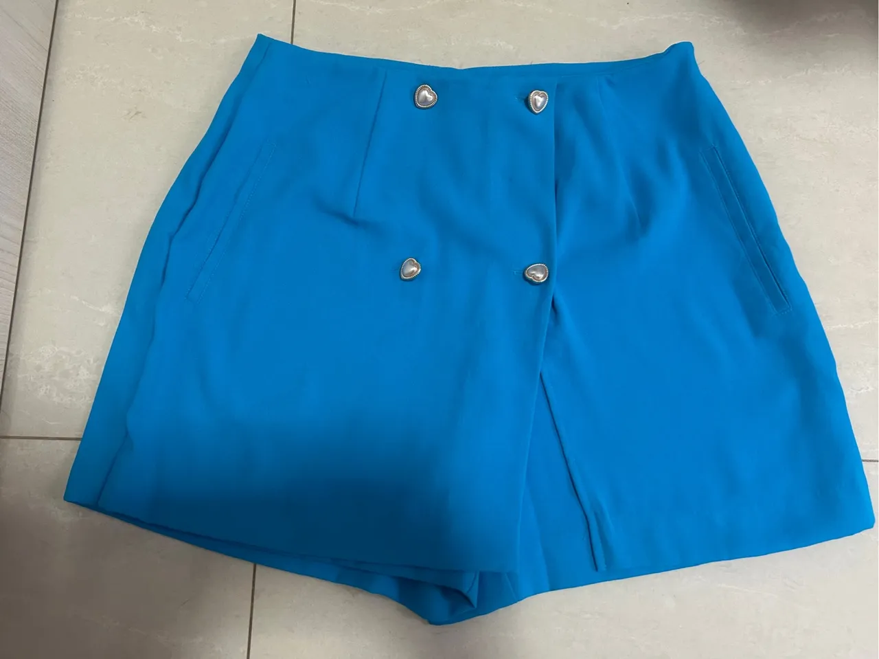 Short/saia Azul Feminino