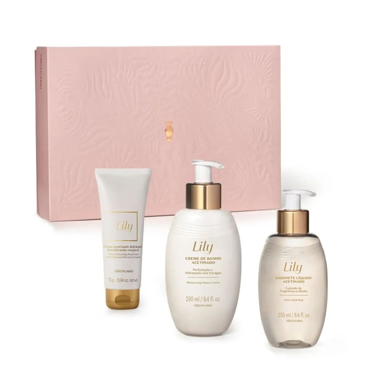 Kit Lily o Boticário dia das mães novo 