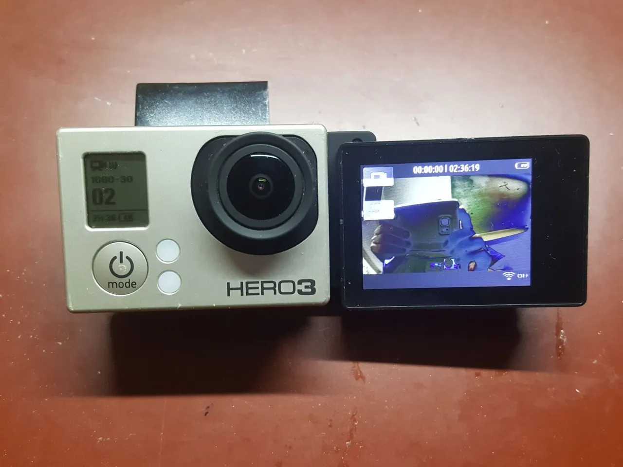GoPro Hero 3 com tela LCD