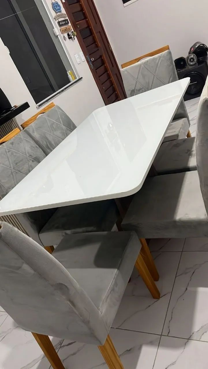 Mesa de Jantar Branca - Foto 2