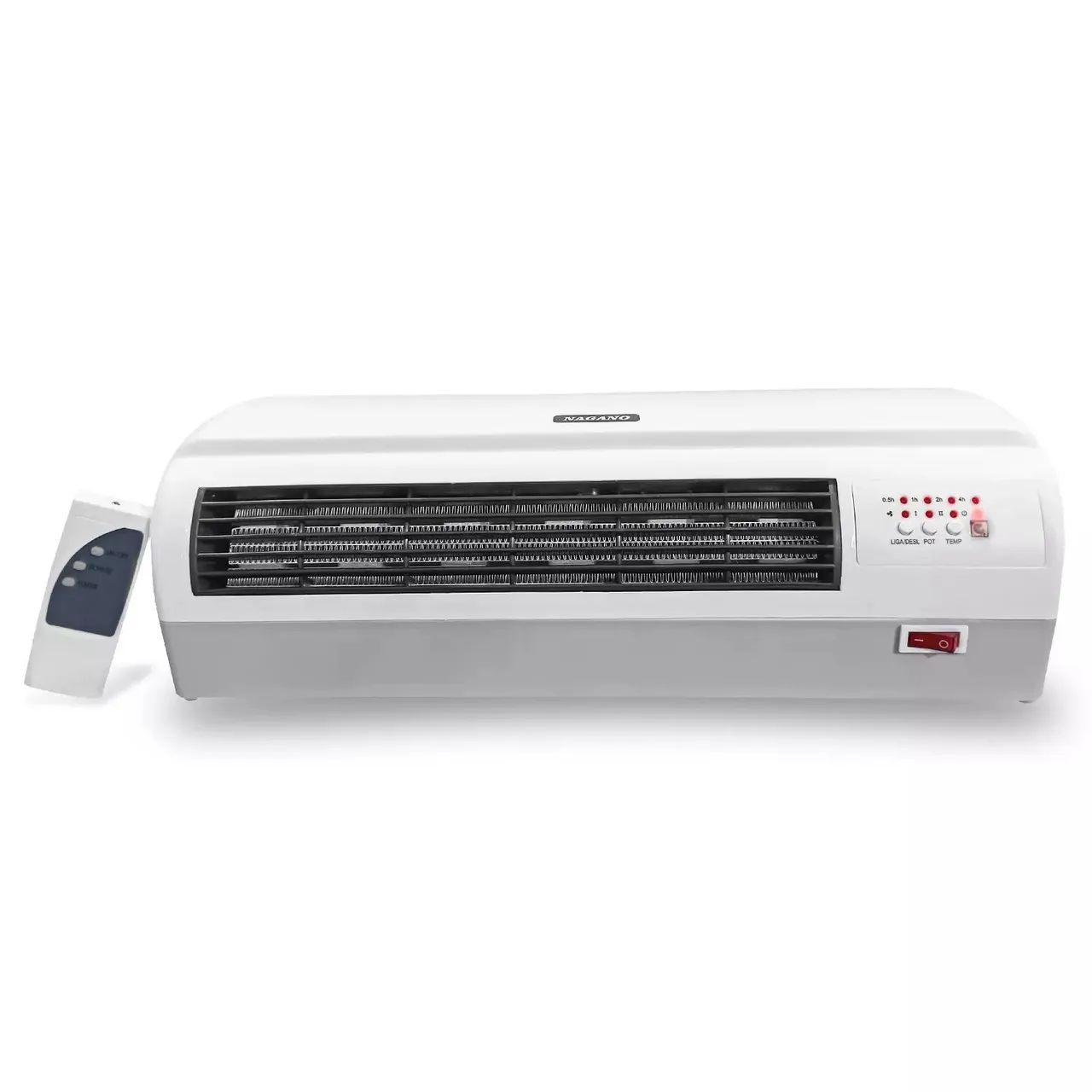 Aquecedor de Parede Elétrico 2 em 1 com Timer 2000W 110v - Foto 3