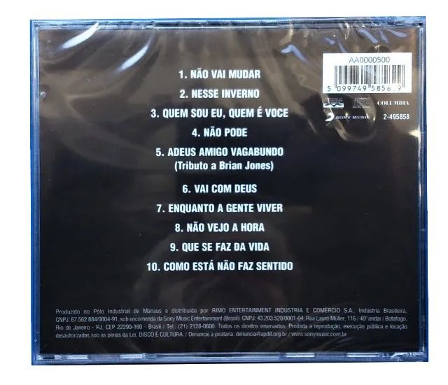 Cd TONY BIZARRO - NESSE INVERNO Br - L A C R A D O - AA000500 - Foto 2