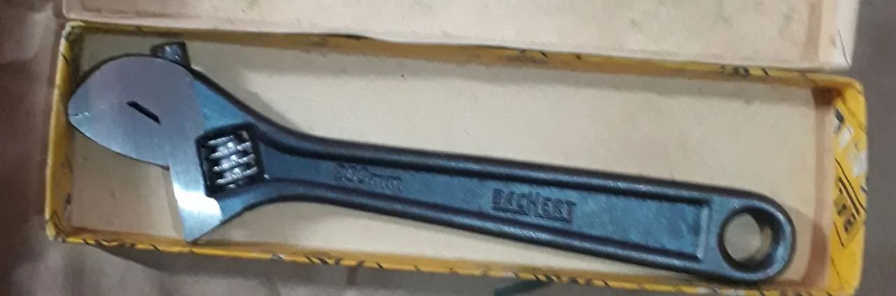 Chave antiga bachert 8"  7008  - Foto 2