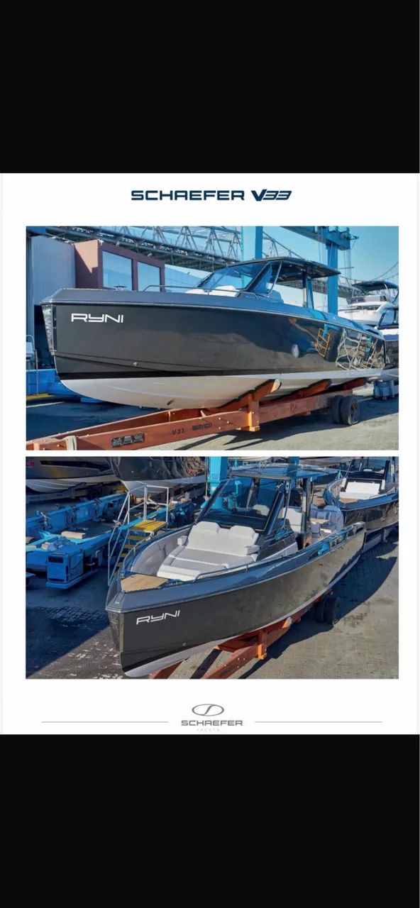 VENDO LANCHA SCHAEFER V33 COM APENAS 130 HORAS - Foto 4