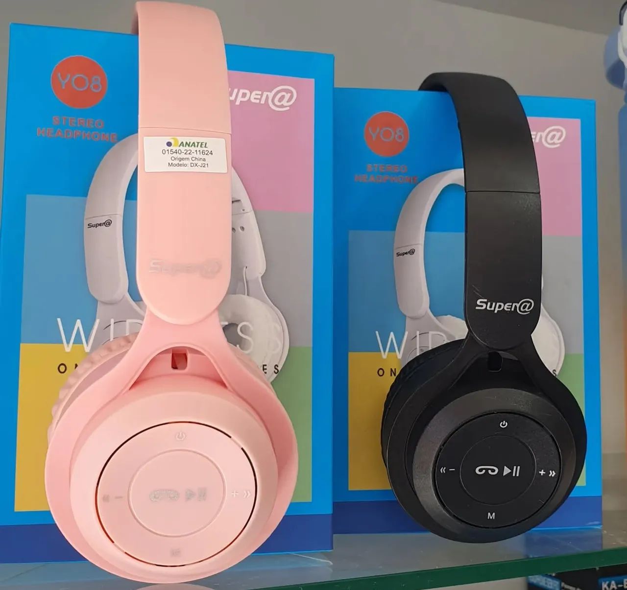 Fone de ouvido Super Y08 Wireless Bluetooth