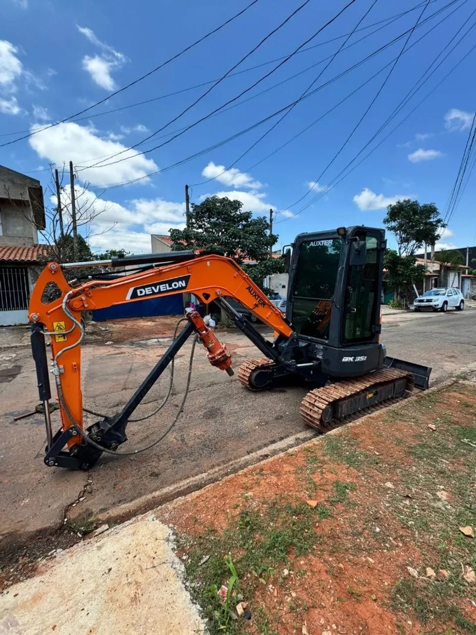 Mini escavadeira Doosan DX35Z 3.5 toneladas cabinada  - Foto 5