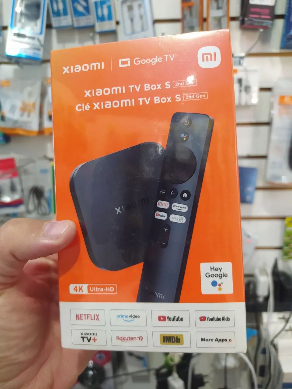 Xiaomi Mi TV Box S 2ª Geração - 4K Ultra HD
