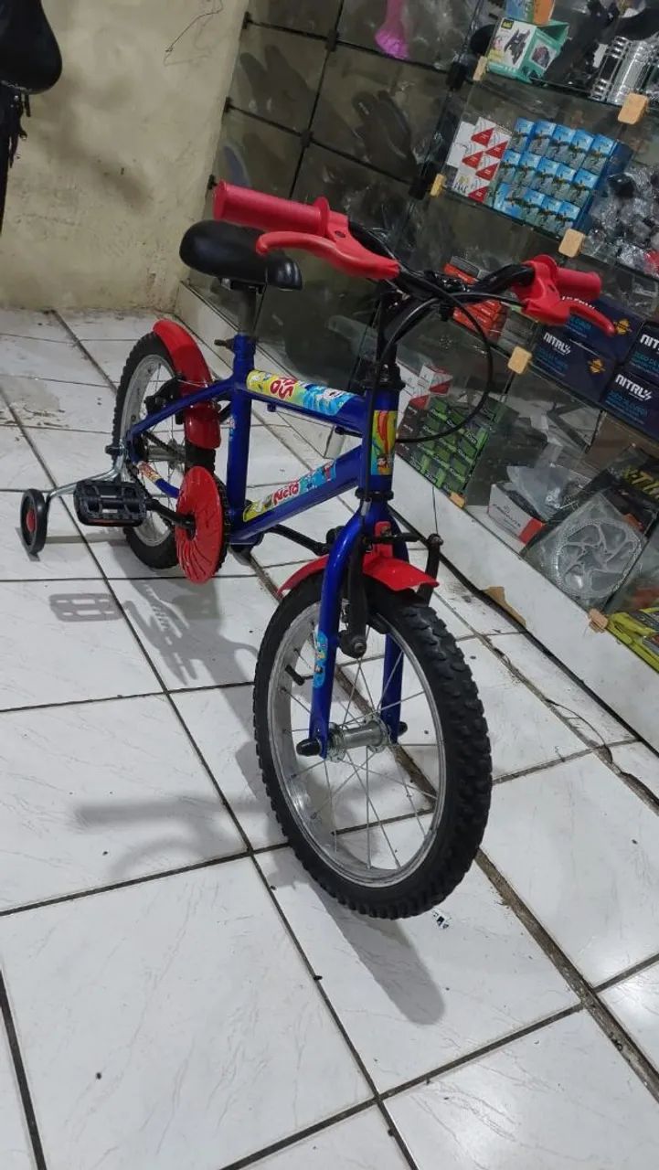 Bicicleta Infantil Aro 16 Infantil Seminova  - Foto 2