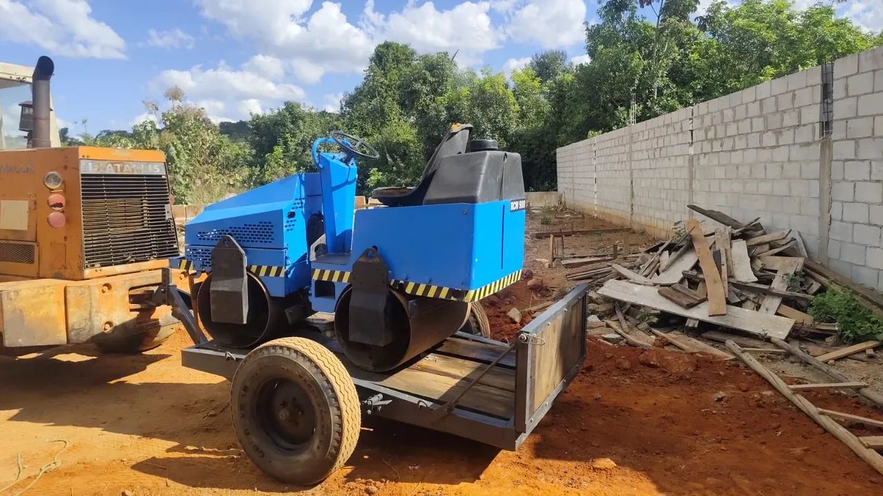 Rolo Compactador RCM 900 - Ideal para Obras e Construções