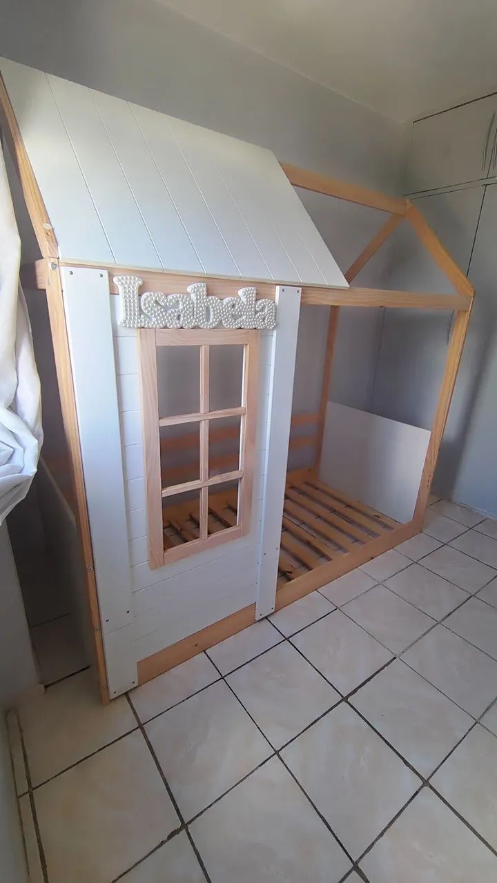 Cama montessoriana casinha de solteiro  - Foto 2