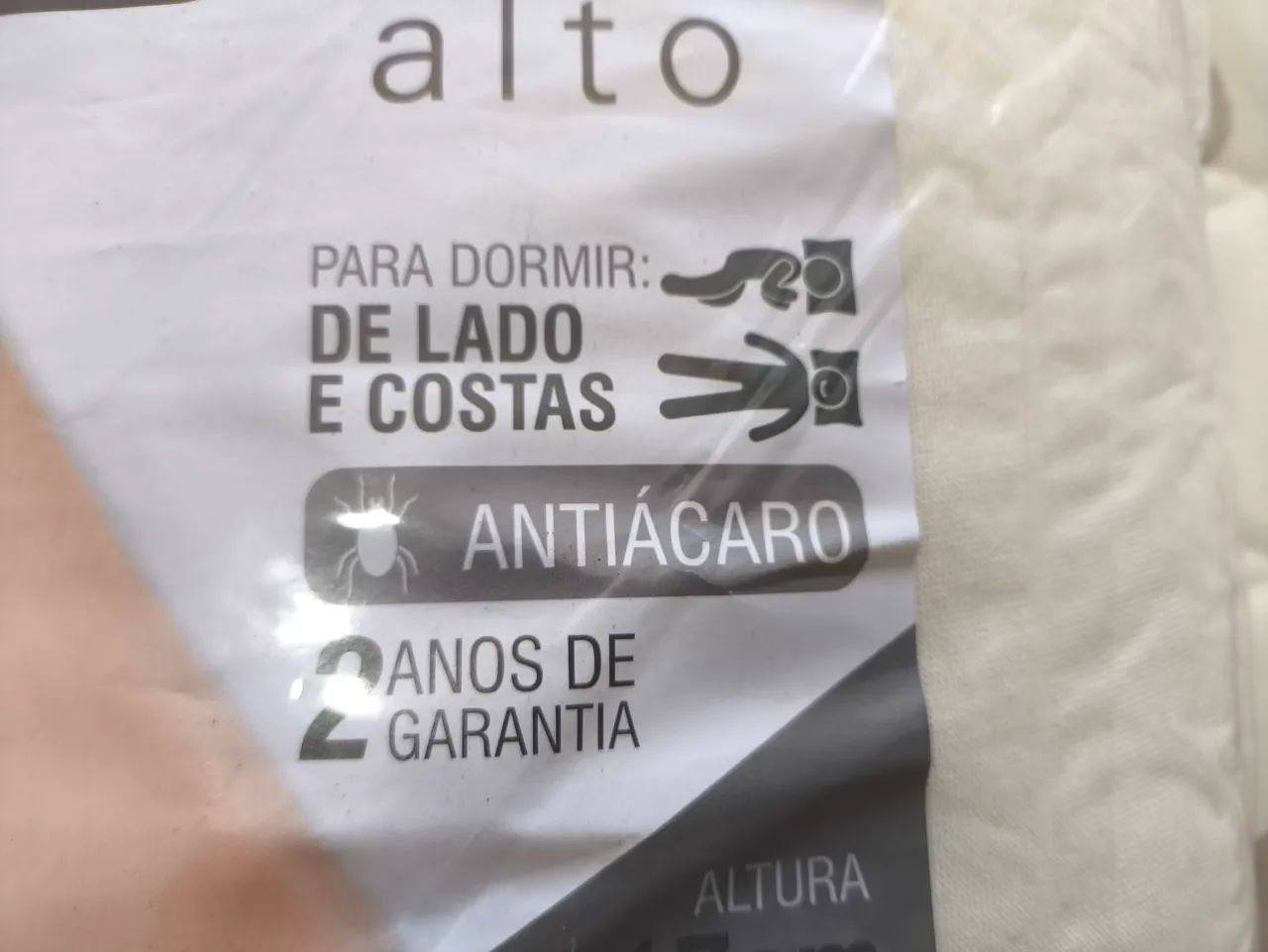 Travesseiro NASA Viscoelástico - Alto - DuoFlex - Foto 3