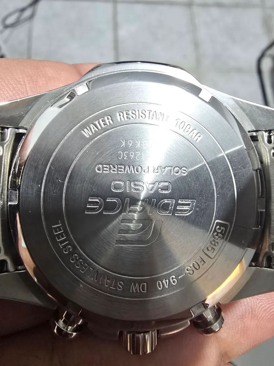 Relógio Casio Edifice Solar Masculino - Foto 4