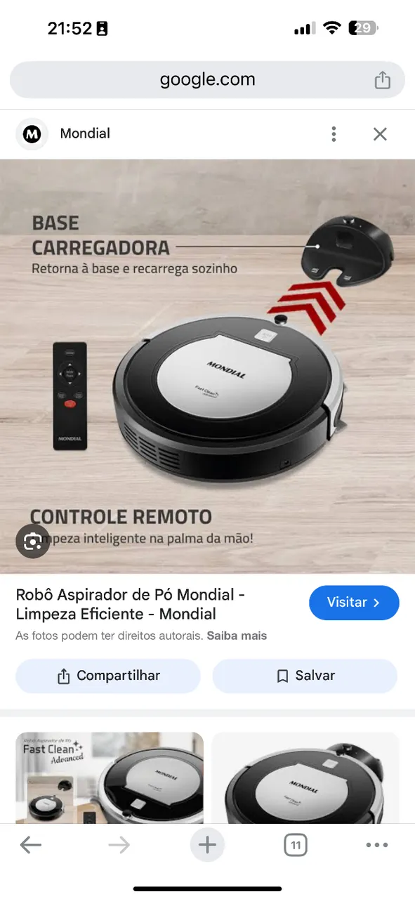 Carregador do robô mundial Fast Clean