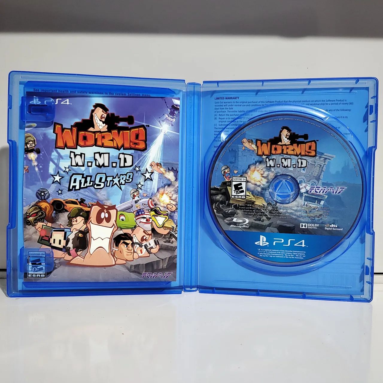 Worms W.M.D All Stars PS4 Mídia Física Seminovo - Foto 2