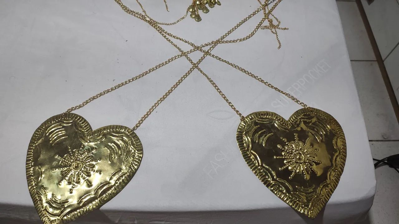 Adorno para orixá oxum dourado - candomblé  - Foto 3
