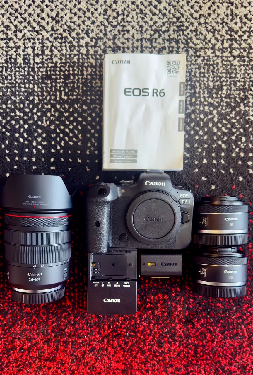 Canon R6 + Lentes RF e acessórios  - Foto 4