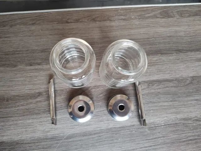 Açucareiro de Vidro com Tampa Inox - Foto 2