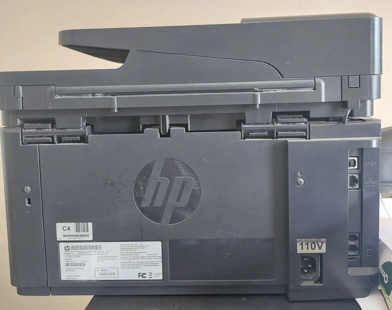 Impressora Multifuncional HP LaserJet ProMFP M127fn, revisada. - Foto 5