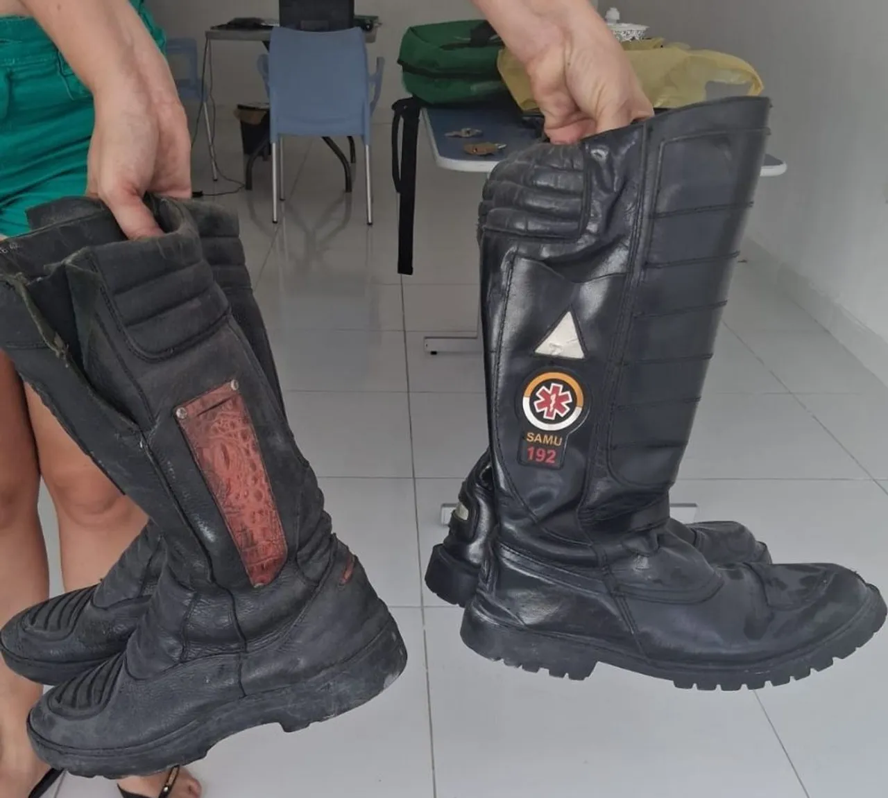 Botas de Segurança Bombeiro/Resgate SAMU