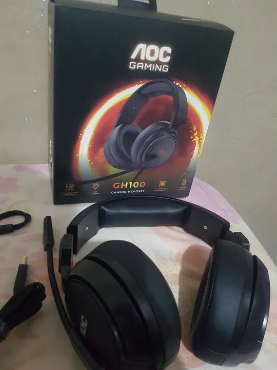 Headset Gamer AOC GH100 - Novo