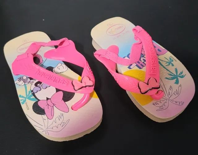 Sandália Infantil Disney Classic Havaianas nº 19 - Foto 4