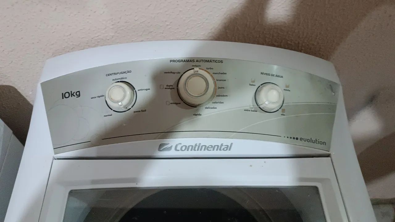 Máquina de Lavar Roupa Continental 10kg cesto de inox Voltagem 110 Com garantia  - Foto 3
