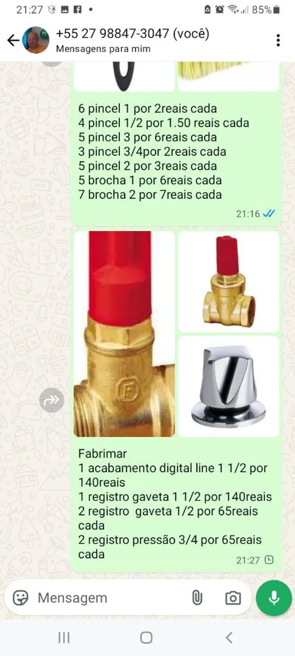 Fabrimar registros e acabamento 