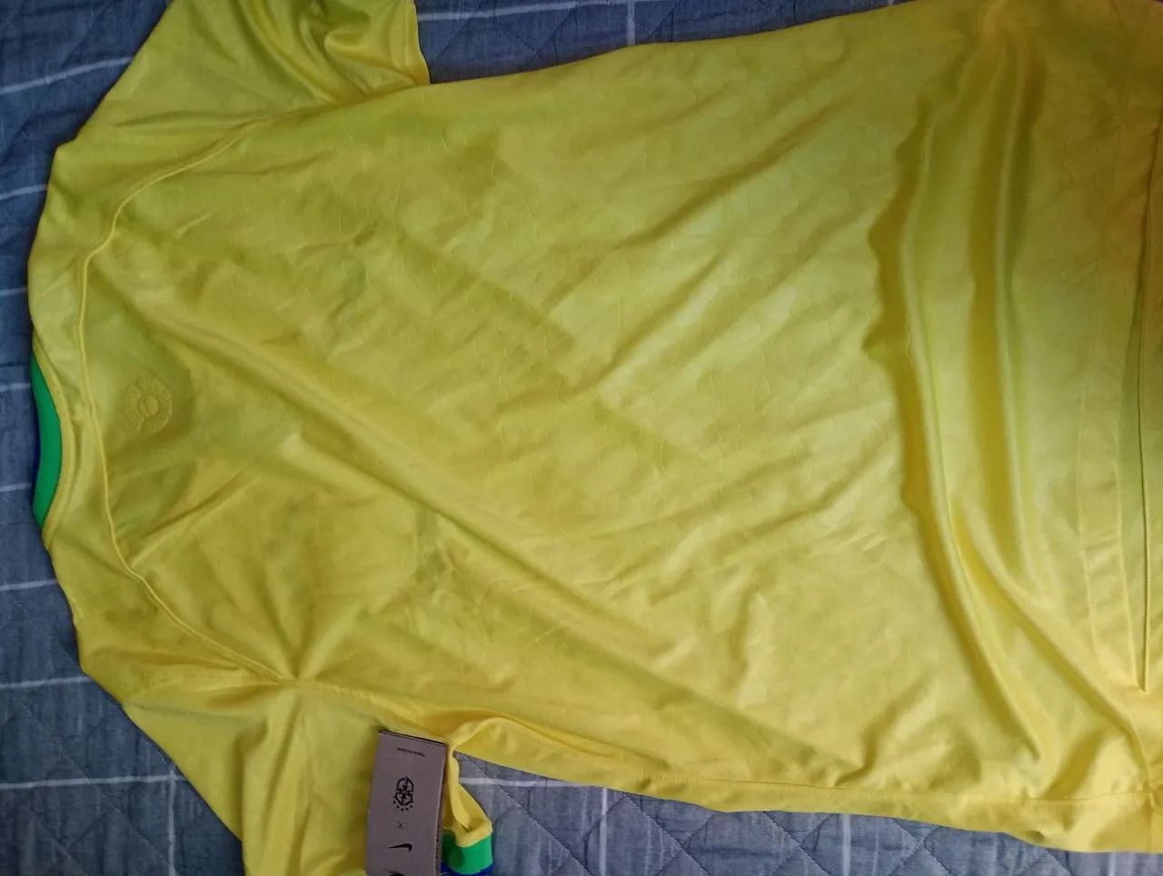 Camisa Brasil Autografada - Foto 4