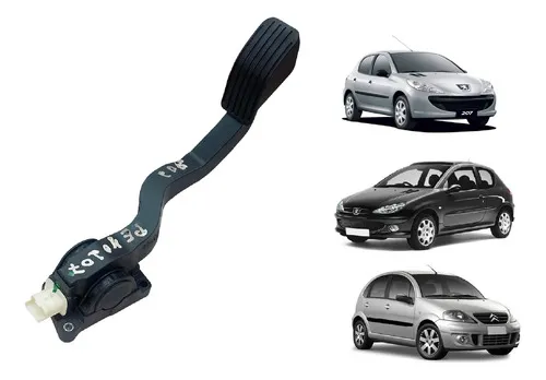 Pedal Acelerador Peugeot 206 207 Citroen C3 1.4 8v Flex