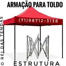 ESTRUTURA PARA TENDA E TOLDO ARMAÇÃO GRADE FERRAGEM CONFIRA!!!