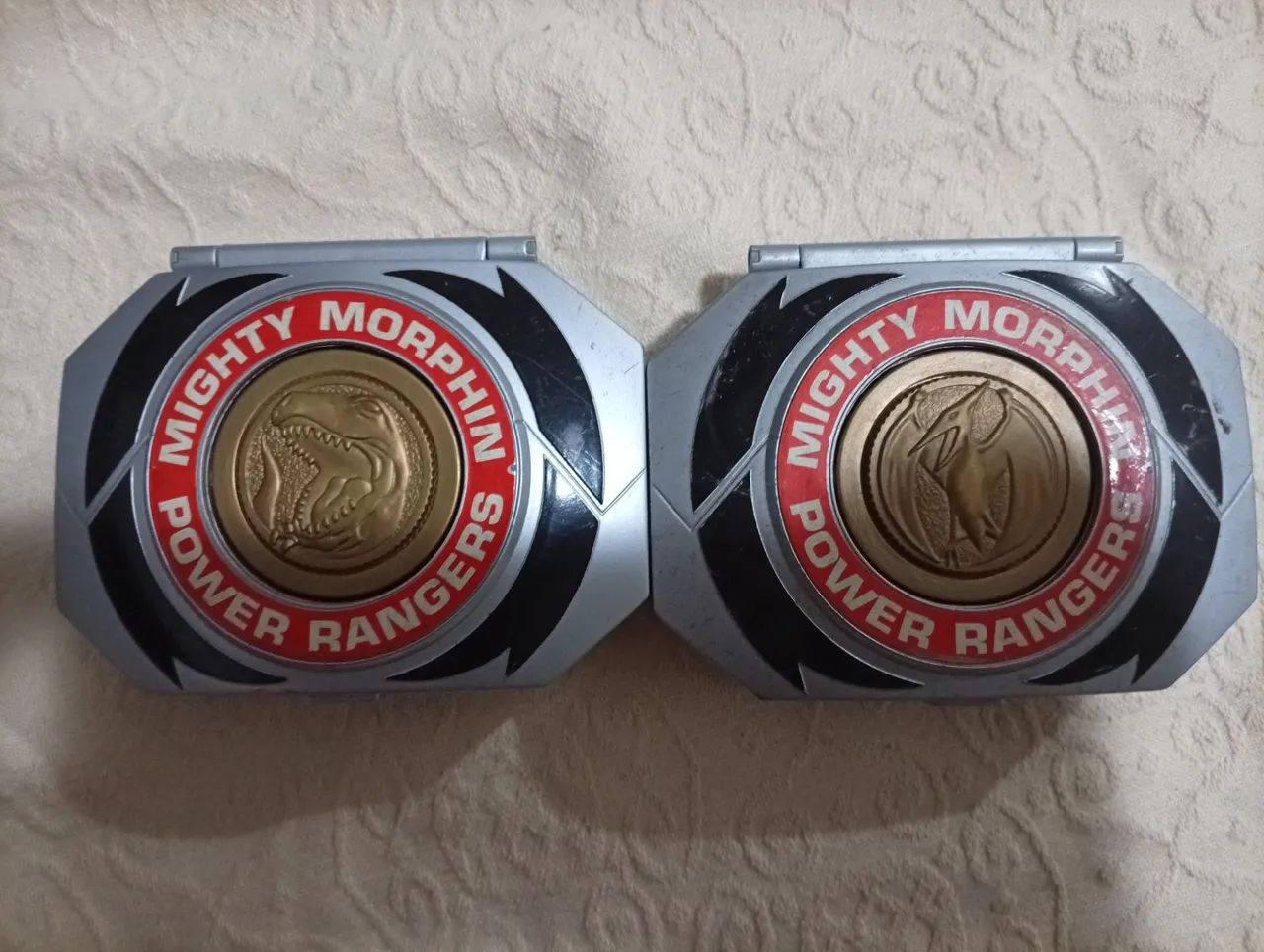 Power Rangers Mighty Morphin - Micro Morphin Playset 1995 - Comes with 2.64706223175298124