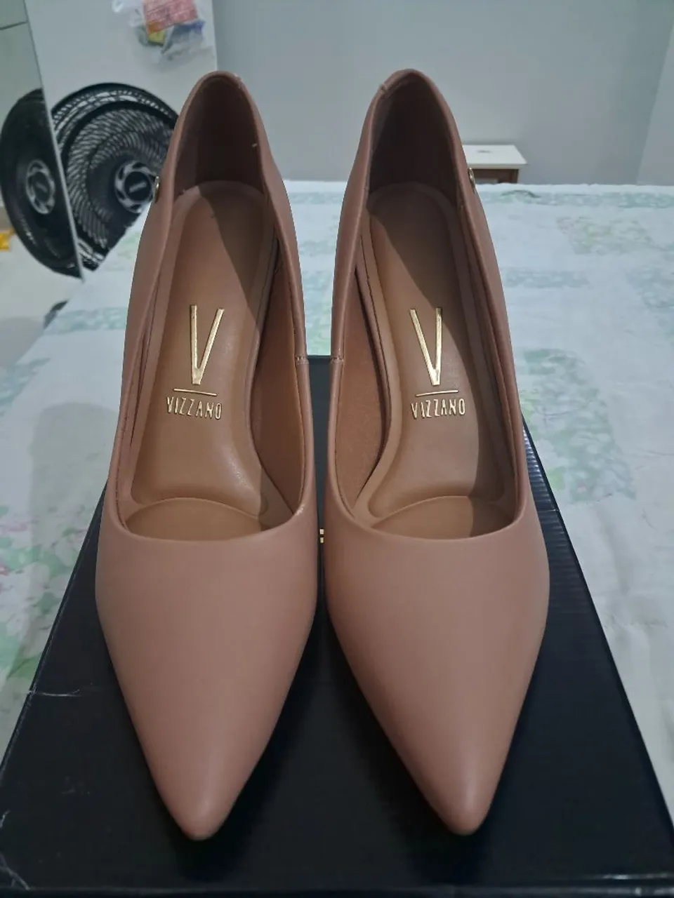 Scarpin Vizzano nude NOVÍSSIMO
