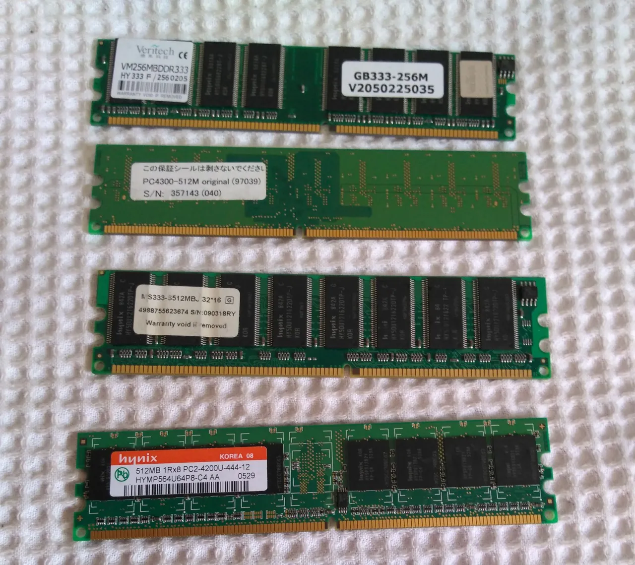 Pentes de memória p desktop