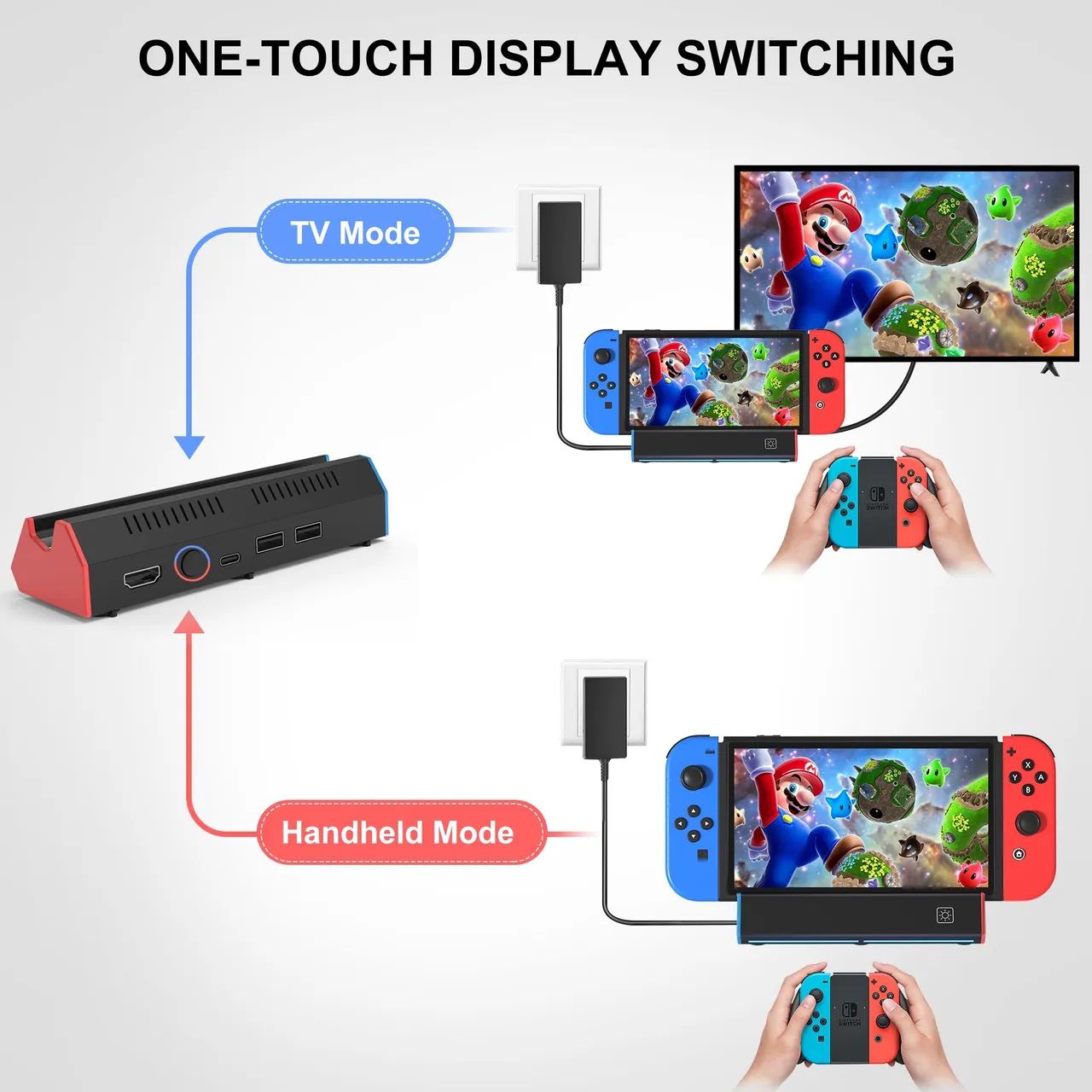 Base Dock Nintendo Swich 1 - Foto 2