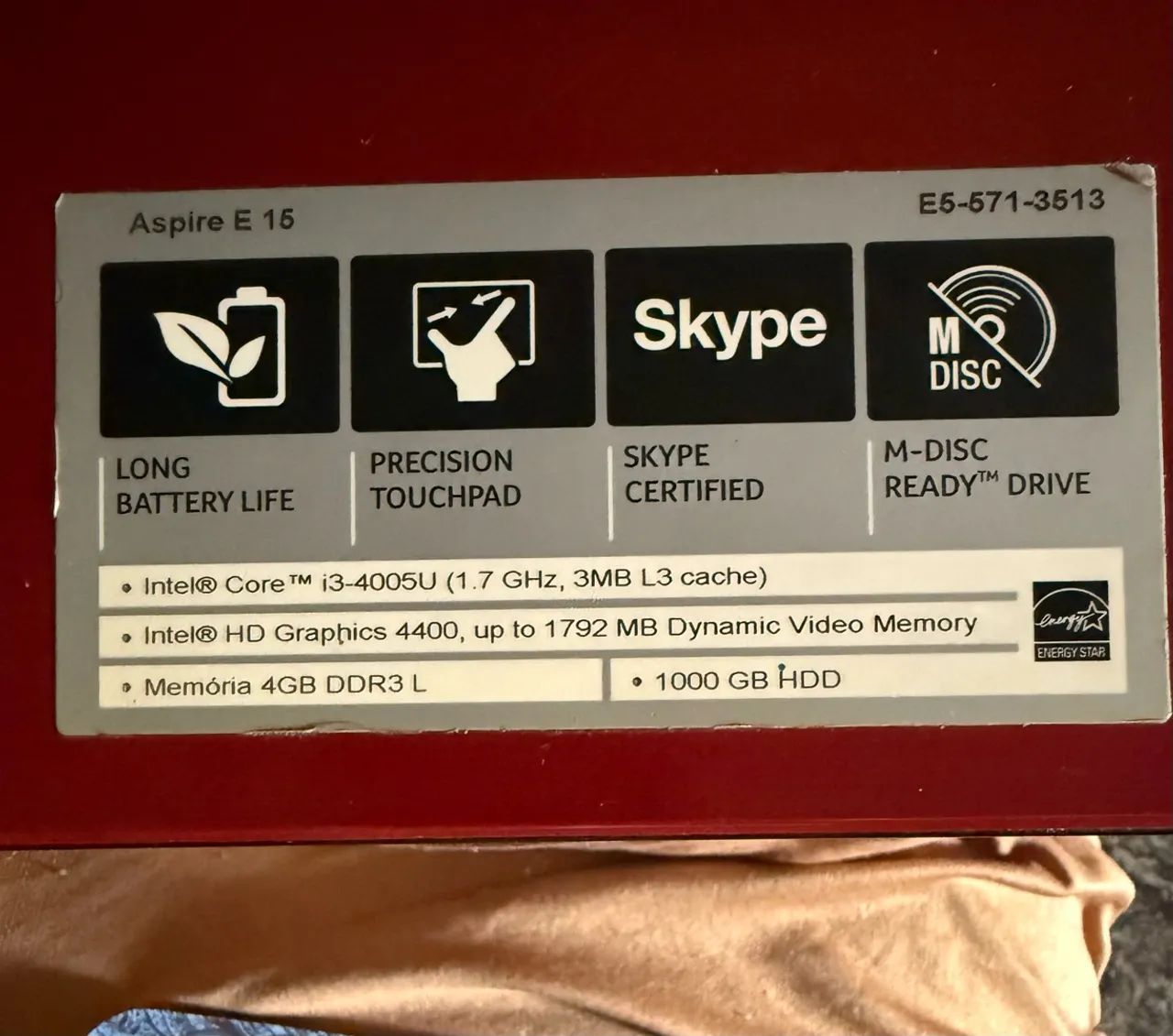 Notebook Acer aspire  - Foto 4
