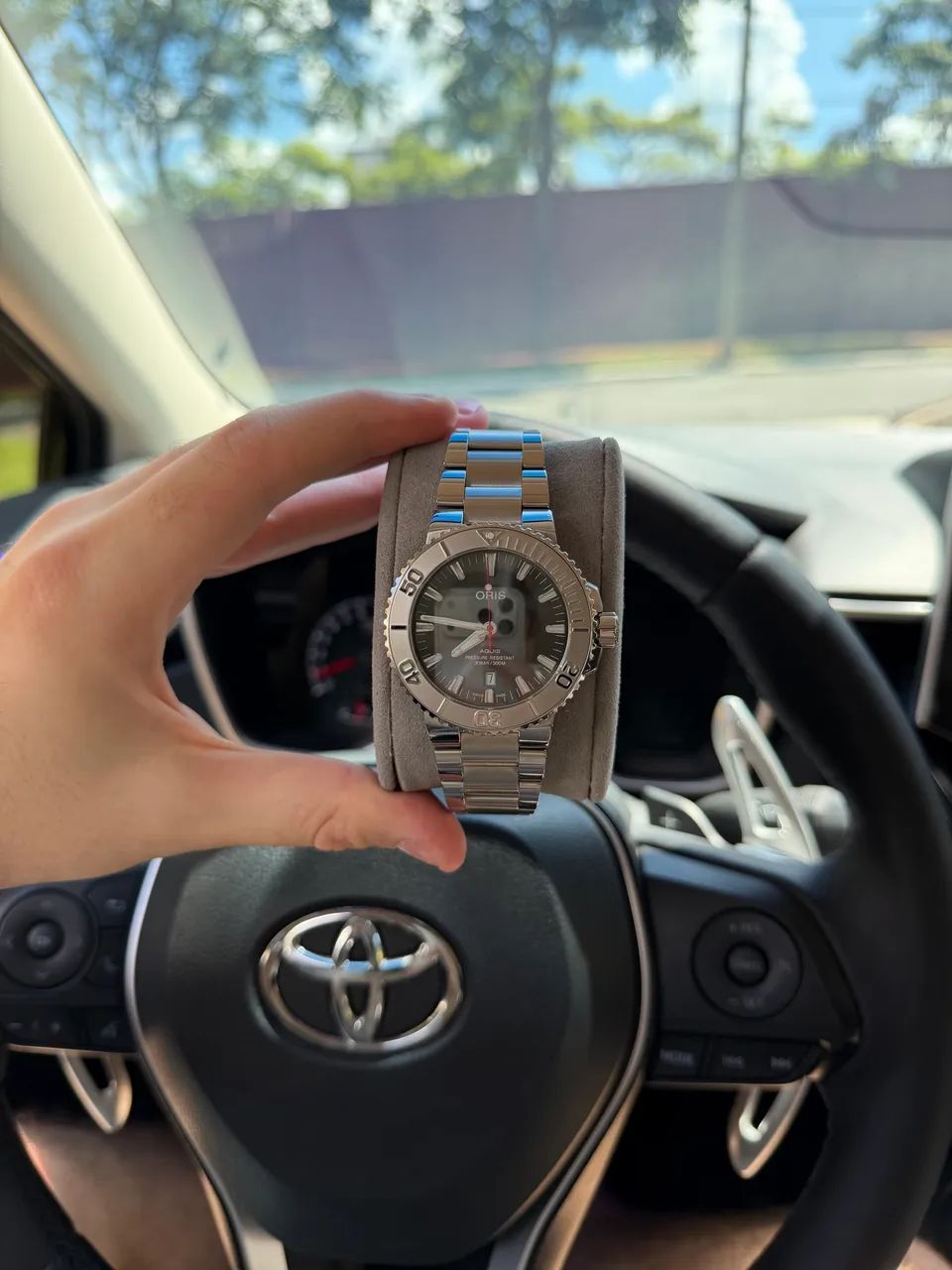 Relógio Oris Aquis Date - Foto 2