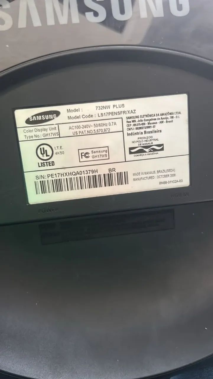 Monitor Samsung 15, polegadas  - Foto 2