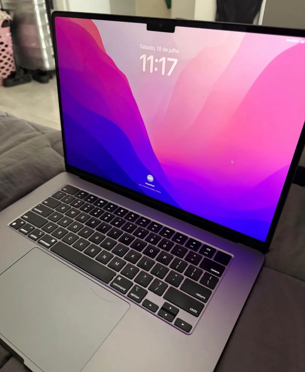 Macbook Air M2 15 Polegadas 8GB / 512 SSD - Bateria 150 Ciclos - Foto 2