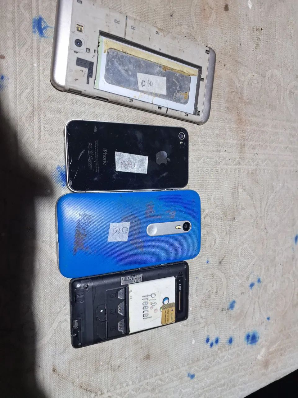 lote de celulares 3 unidades e 1 smartfone - Foto 2